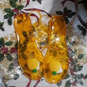 Plastic sandals  for women.